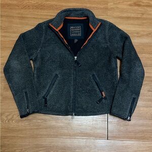 Abercrombie & Fitch full-zip fleece jacket